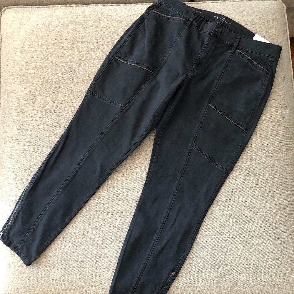 White House Black Market Charcoal Gray